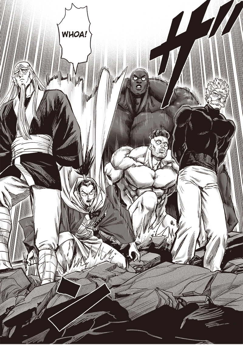 One Punch Man Manga Chapter 141 page 12 - Rejuvenated Offence scene