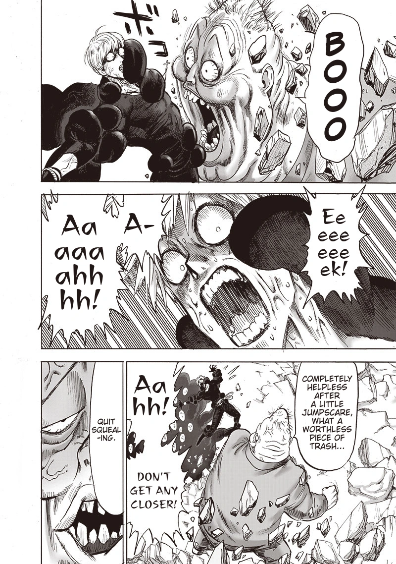 One Punch Man Manga Chapter 141 page 17 - Rejuvenated Offence scene
