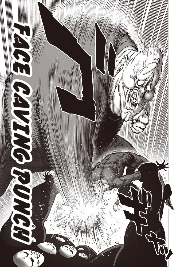 One Punch Man Manga Chapter 141 page 18 - Rejuvenated Offence scene