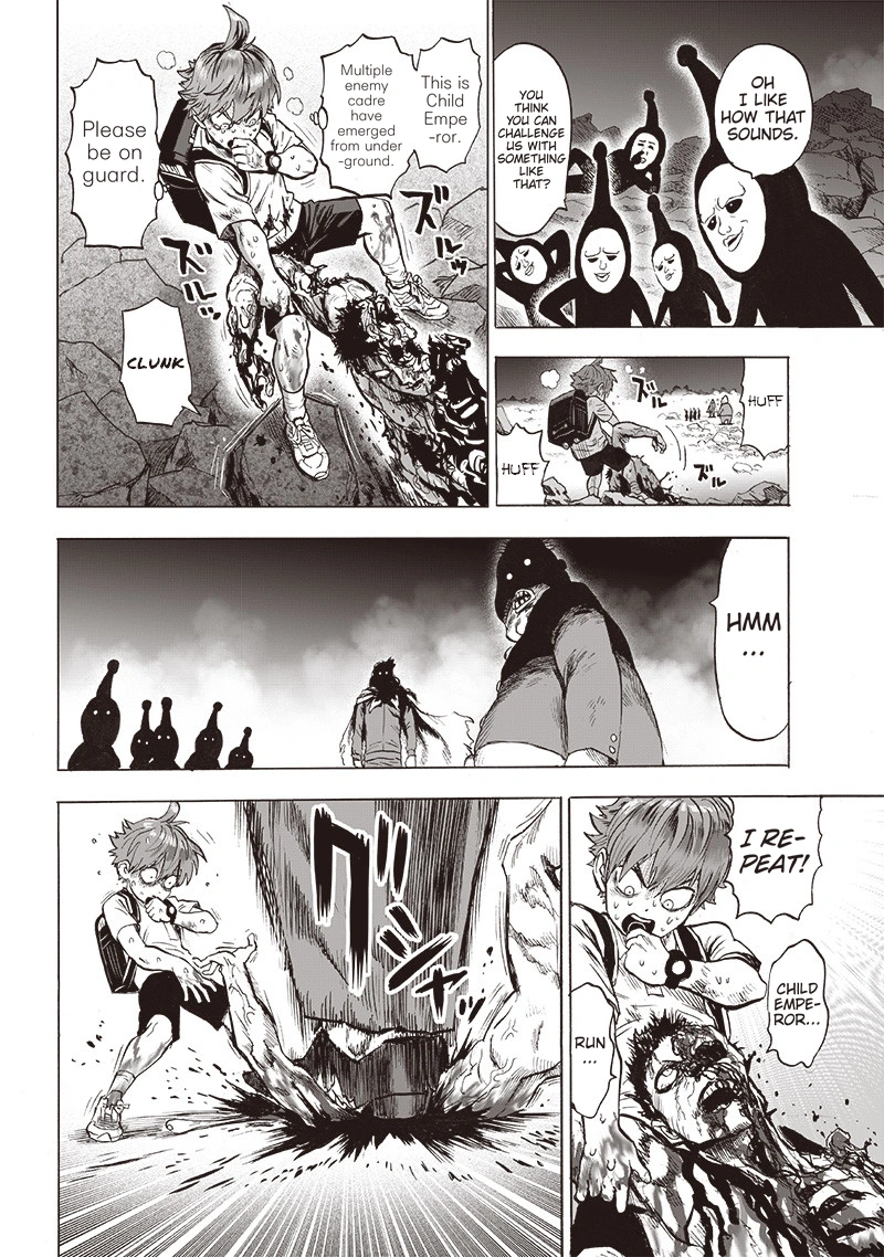 One Punch Man Manga Chapter 141 page 21 - Rejuvenated Offence scene