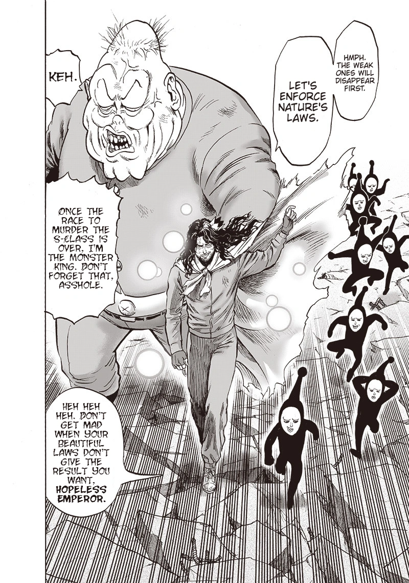 One Punch Man Manga Chapter 141 page 33 - Rejuvenated Offence scene