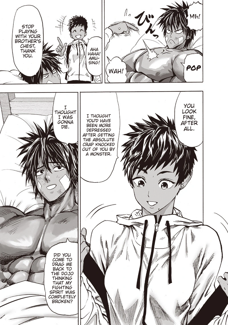 One Punch Man Manga Chapter 141 page 4 - Rejuvenated Offence scene