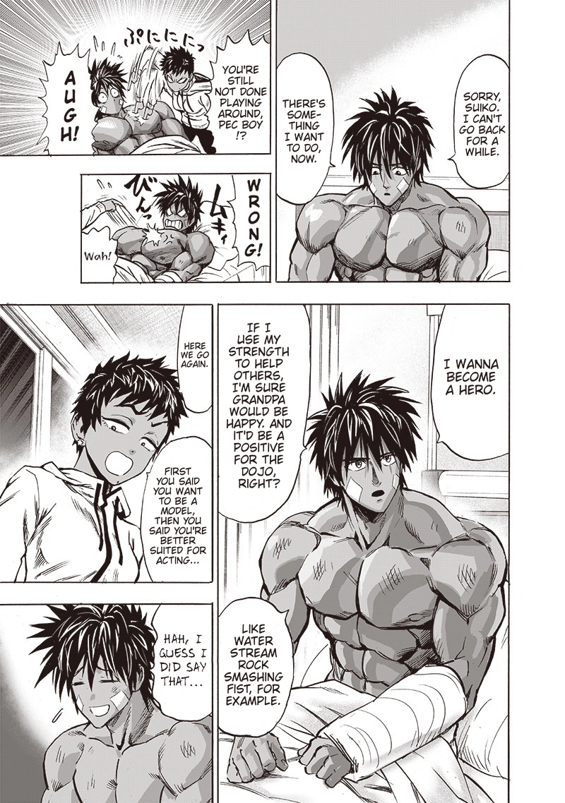 One Punch Man Manga Chapter 141 page 6 - Rejuvenated Offence scene