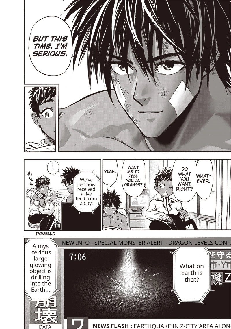 One Punch Man Manga Chapter 141 page 7 - Rejuvenated Offence scene