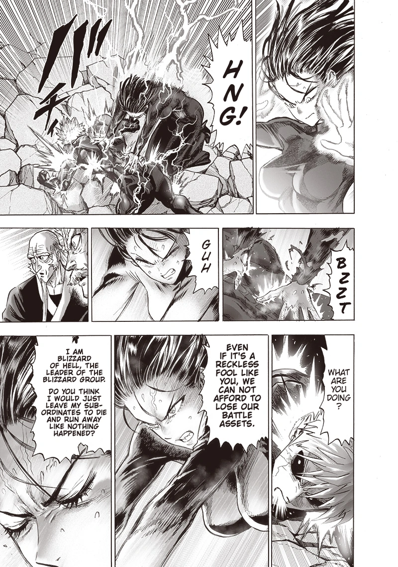 One Punch Man Manga Chapter 142 page 10 - How To behave scene