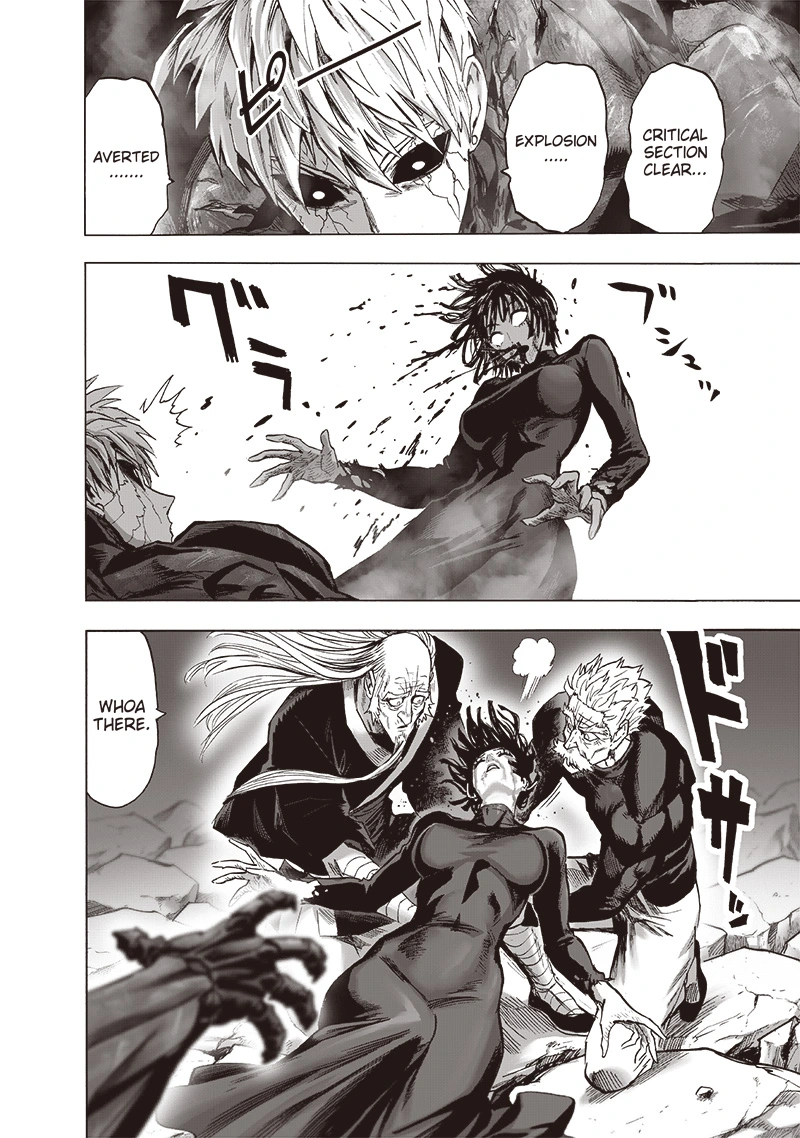 One Punch Man Manga Chapter 142 page 13 - How To behave scene