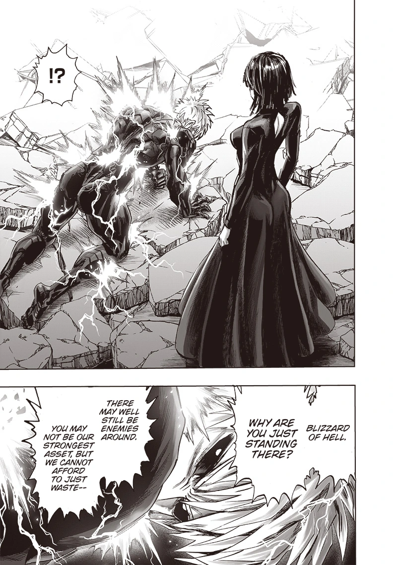 One Punch Man Manga Chapter 142 page 8 - How To behave scene