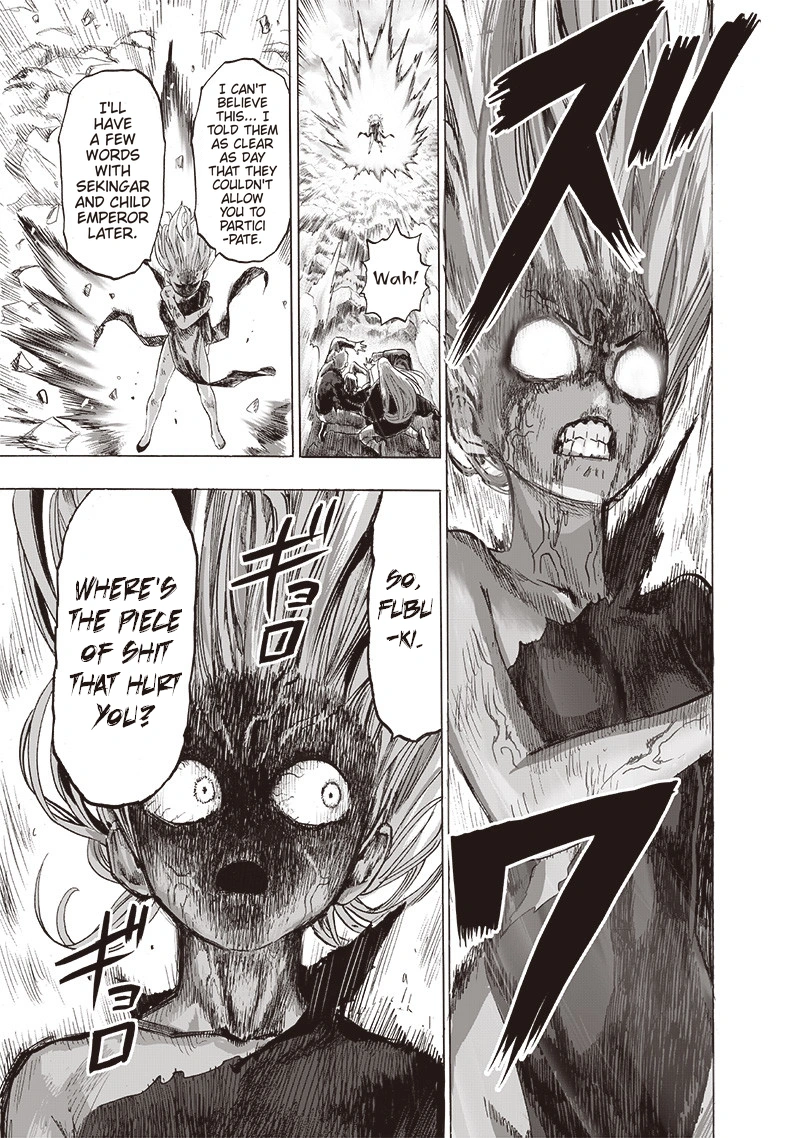 One Punch Man Manga Chapter 143 page 11 - Jupiter, The Bringer Of Jollity scene