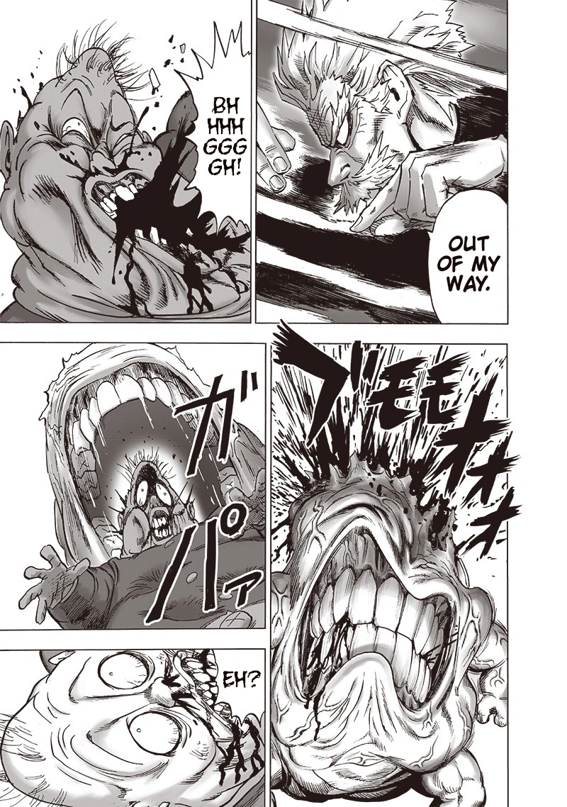 One Punch Man Manga Chapter 144 page 21 - Silver Fang scene