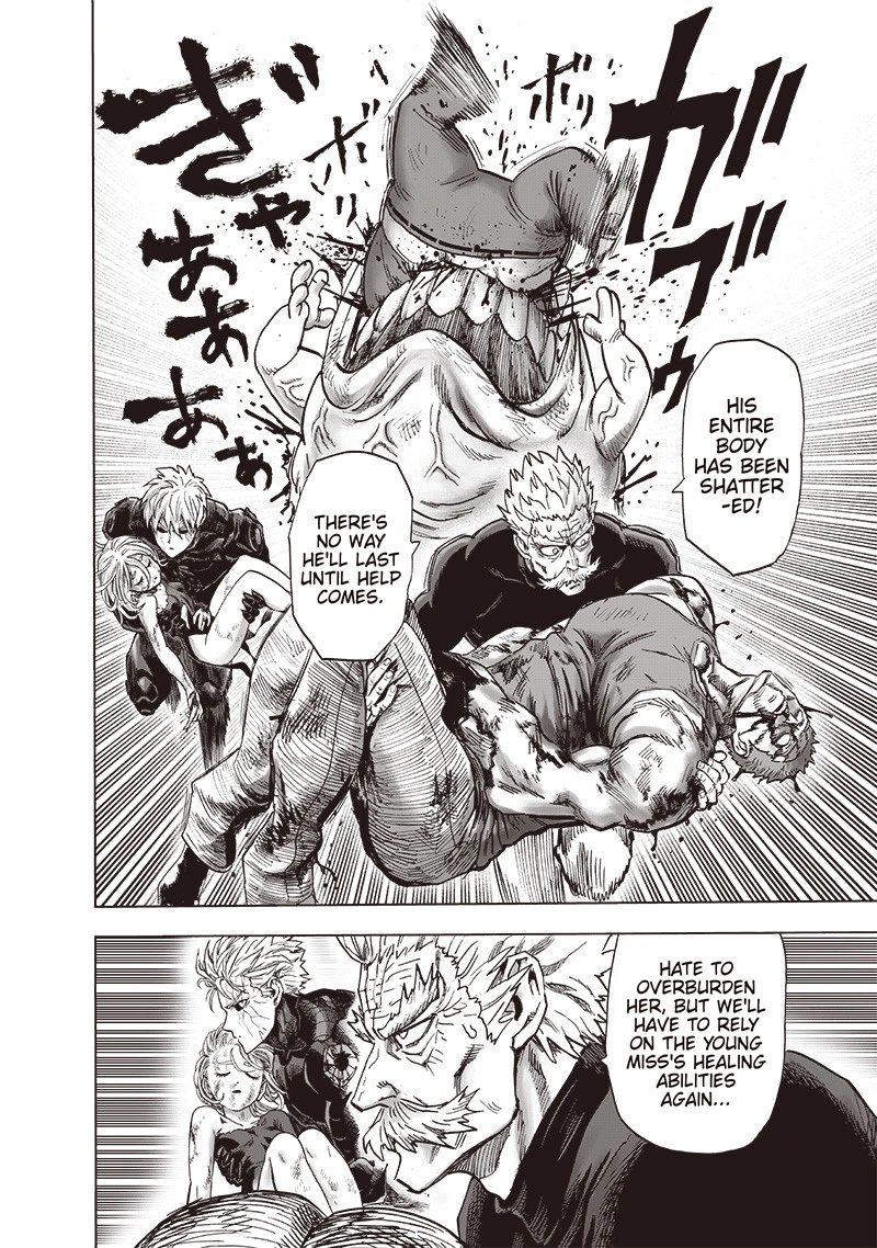 One Punch Man Manga Chapter 144 page 22 - Silver Fang scene