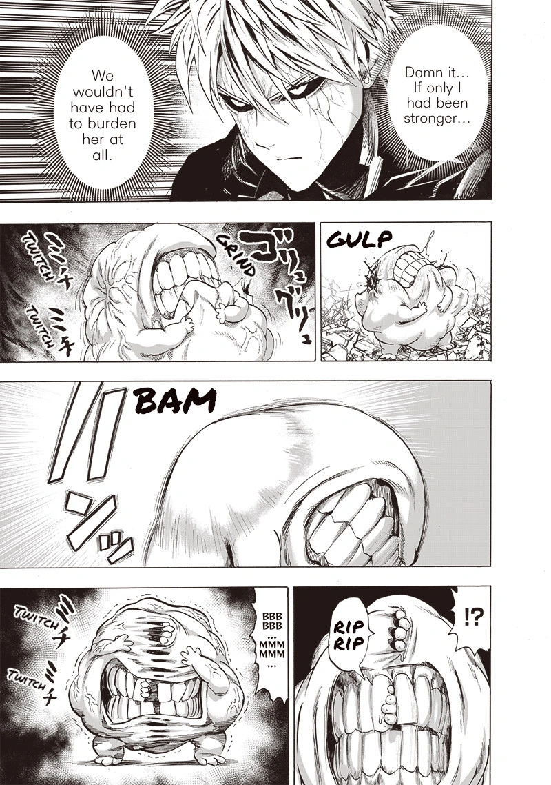 One Punch Man Manga Chapter 144 page 23 - Silver Fang scene
