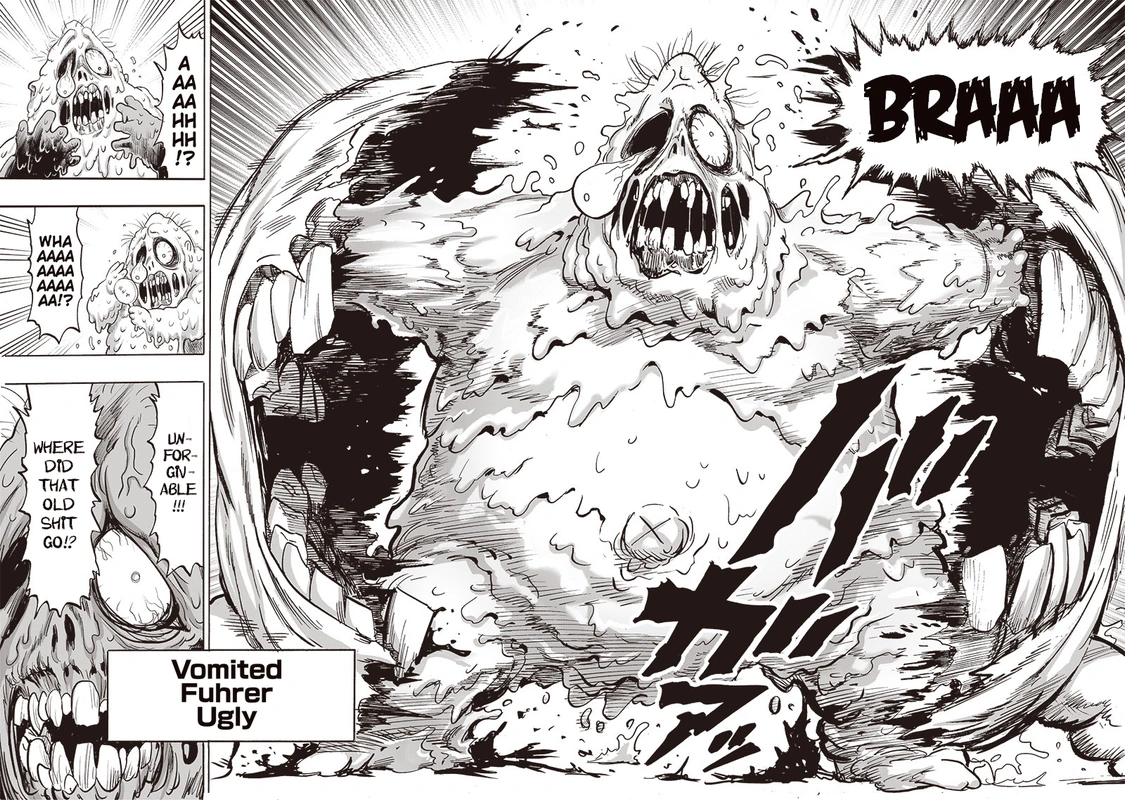 One Punch Man Manga Chapter 144 page 24 - Silver Fang scene