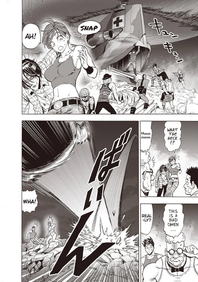 One Punch Man Manga Chapter 144 page 3 - Silver Fang scene