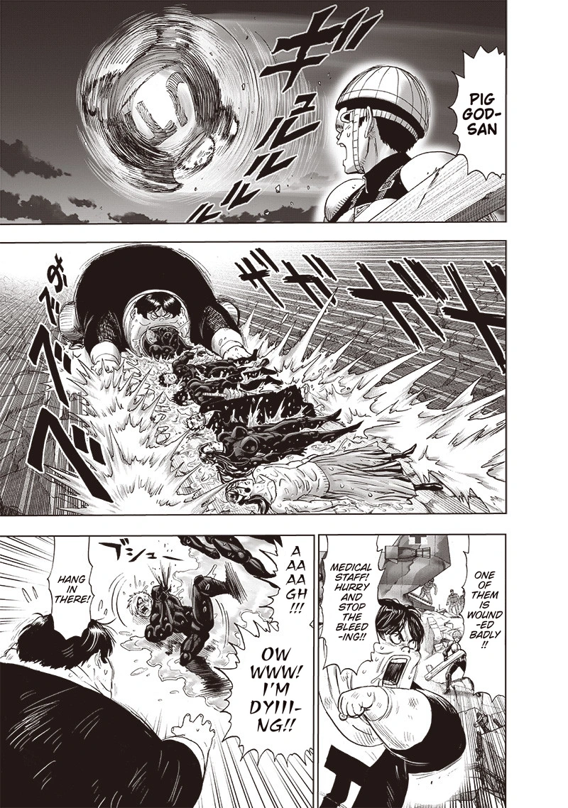 One Punch Man Manga Chapter 144 page 4 - Silver Fang scene