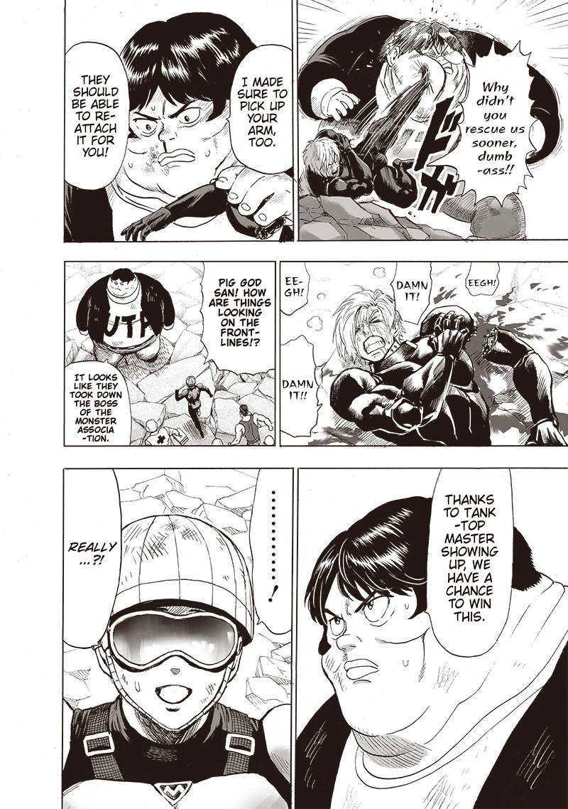 One Punch Man Manga Chapter 144 page 5 - Silver Fang scene
