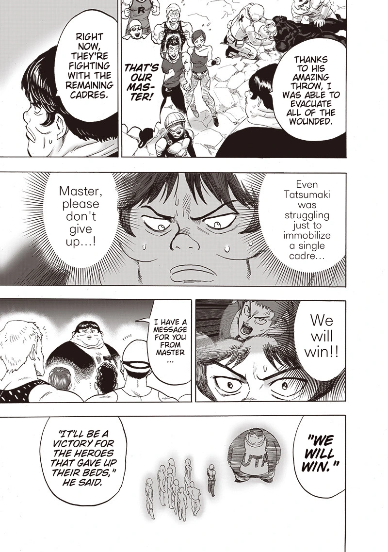 One Punch Man Manga Chapter 144 page 6 - Silver Fang scene
