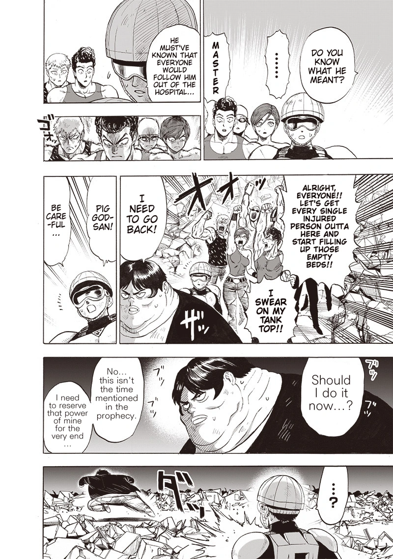 One Punch Man Manga Chapter 144 page 7 - Silver Fang scene
