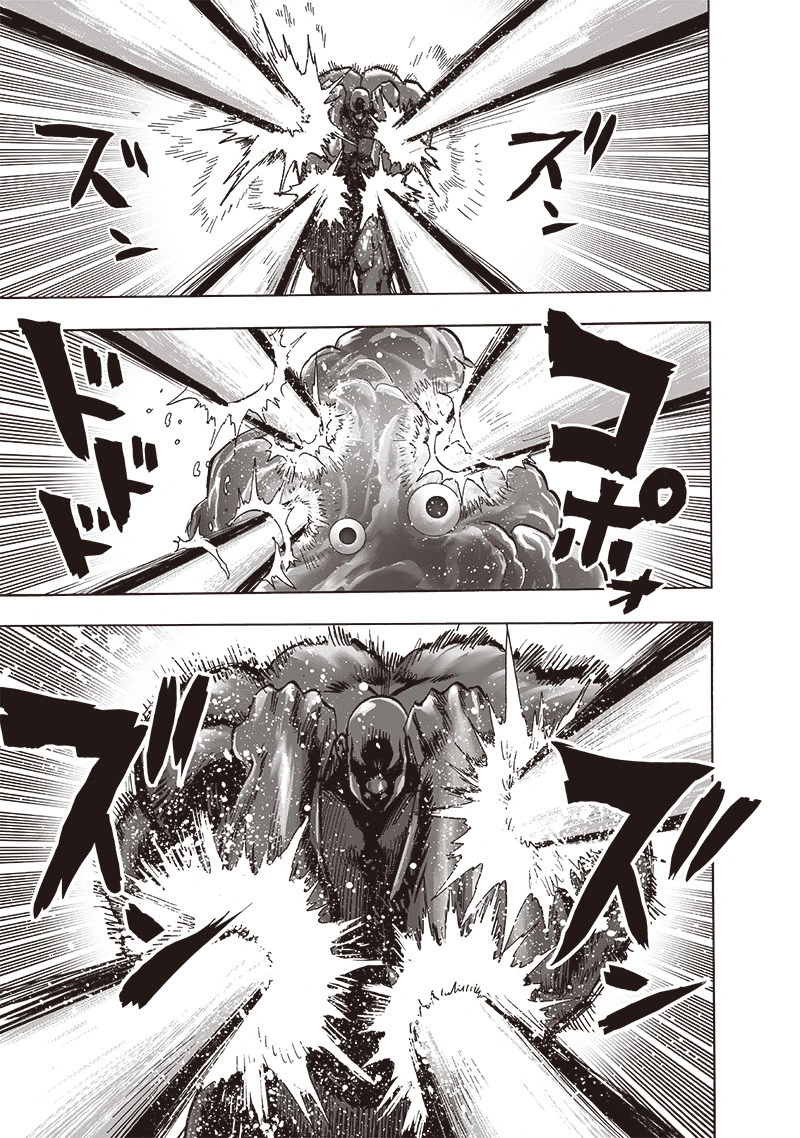 One Punch Man Manga Chapter 145 page 10 - Superalloy Darkshine scene