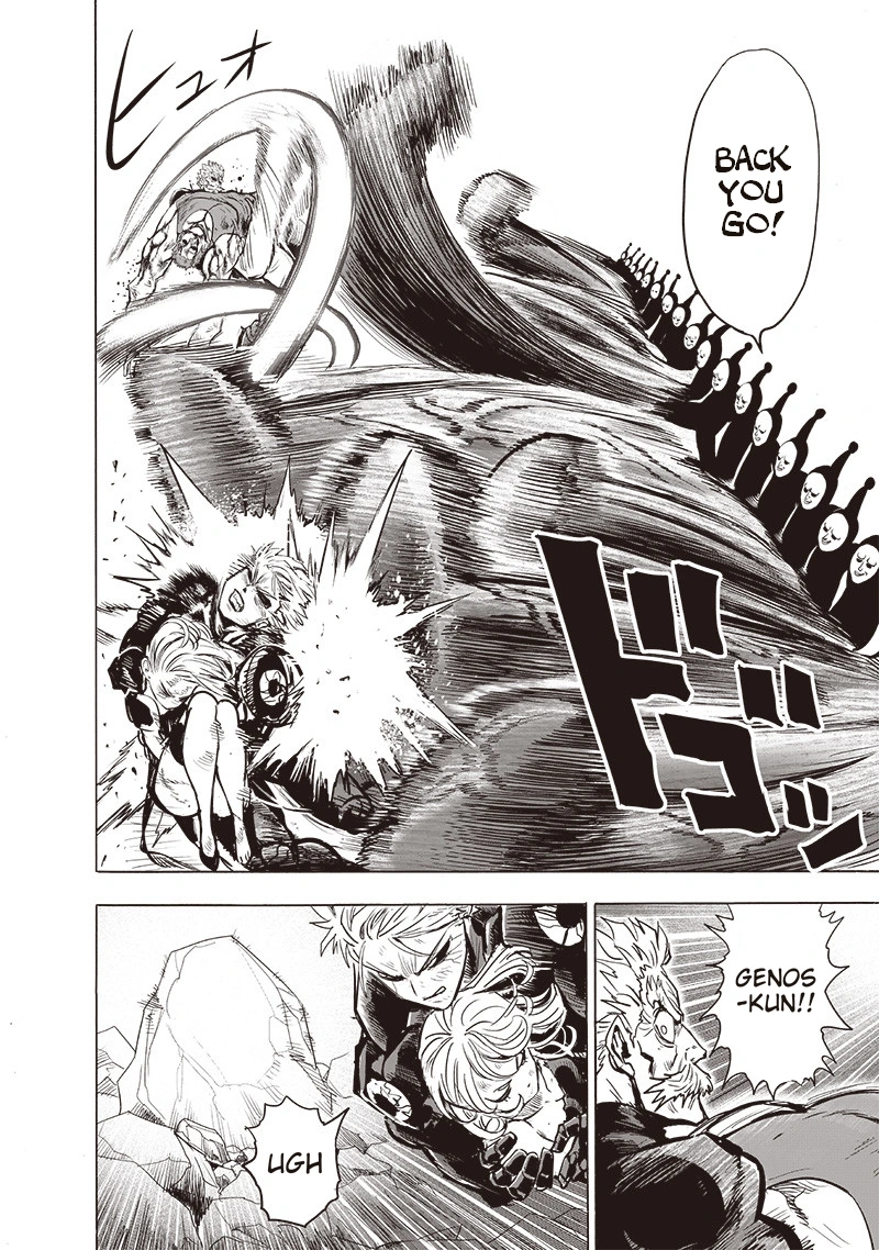 One Punch Man Manga Chapter 145 page 13 - Superalloy Darkshine scene