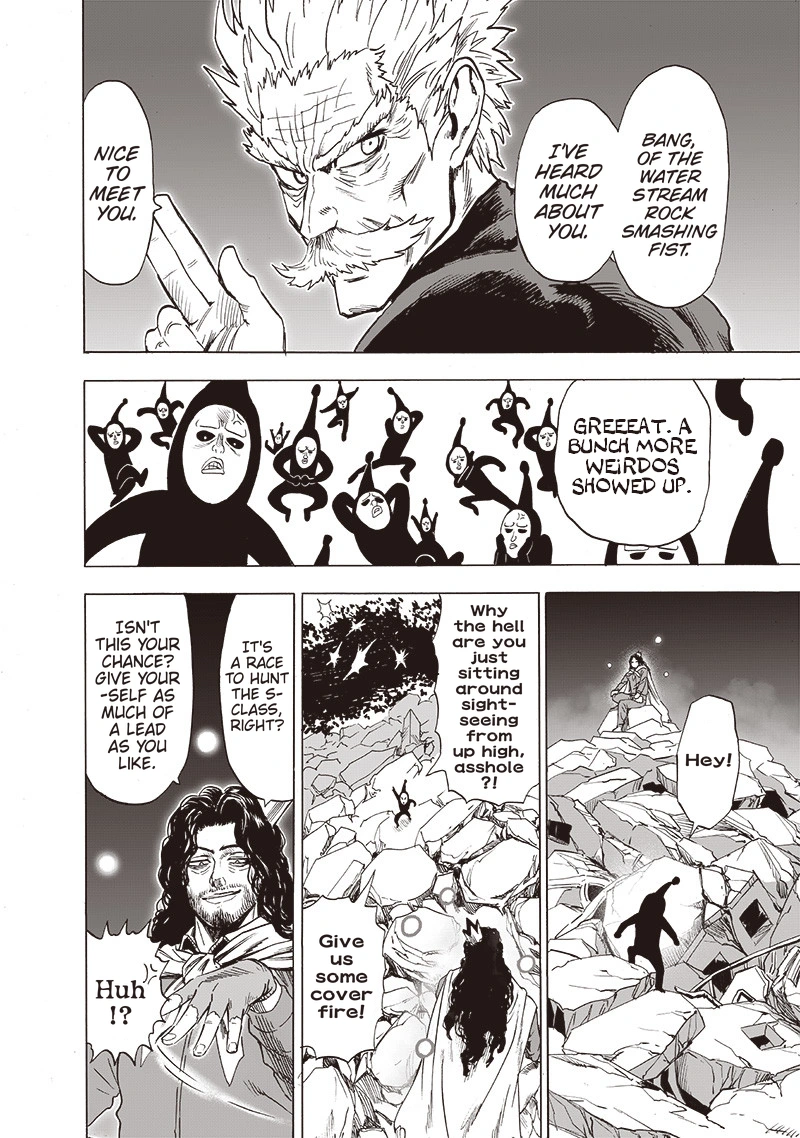 One Punch Man Manga Chapter 146 page 11 - Backup scene