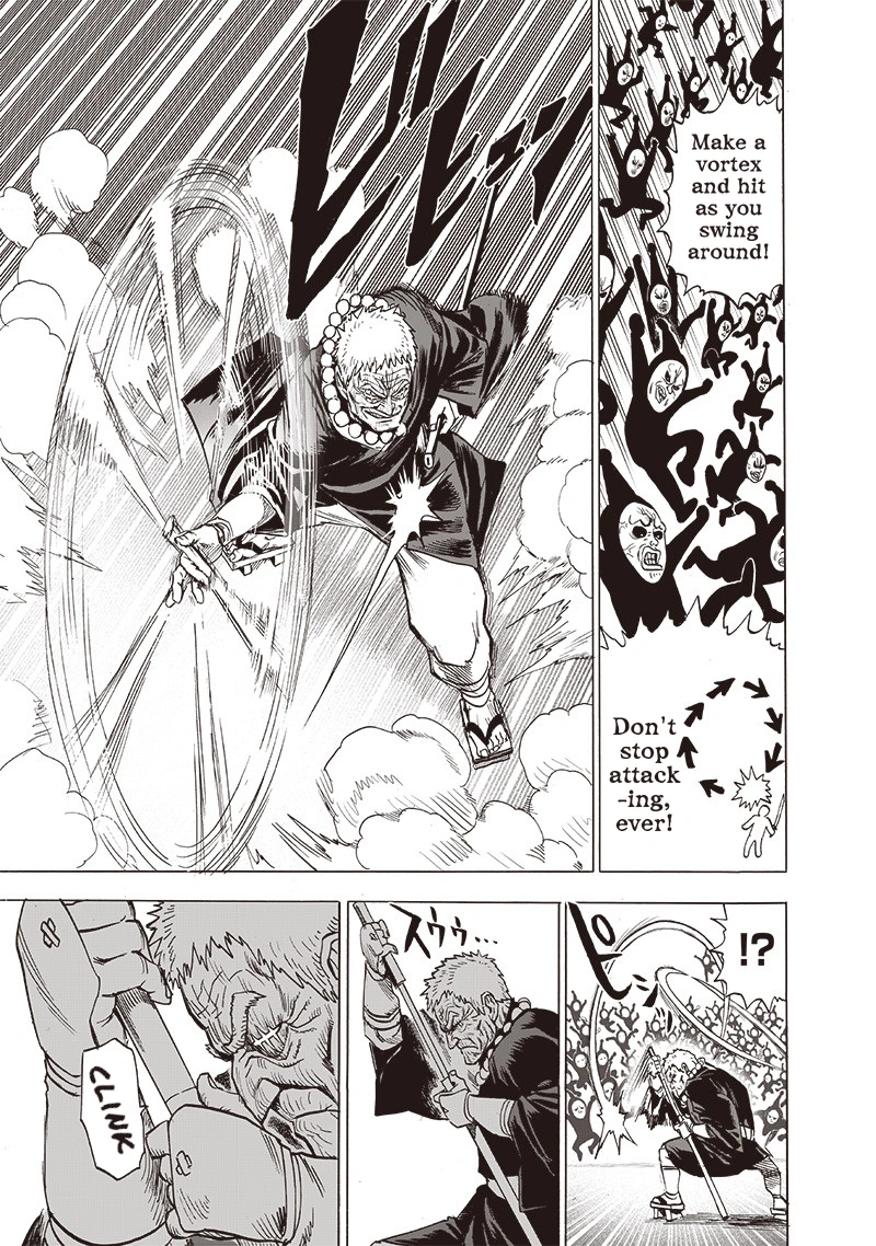 One Punch Man Manga Chapter 146 page 14 - Backup scene