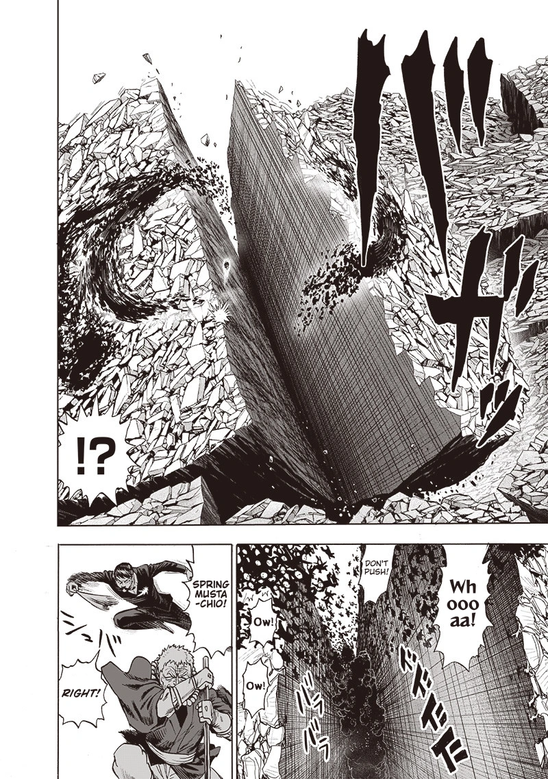 One Punch Man Manga Chapter 146 page 15 - Backup scene
