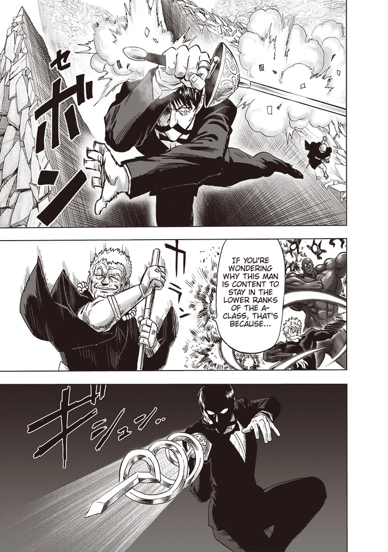 One Punch Man Manga Chapter 146 page 16 - Backup scene