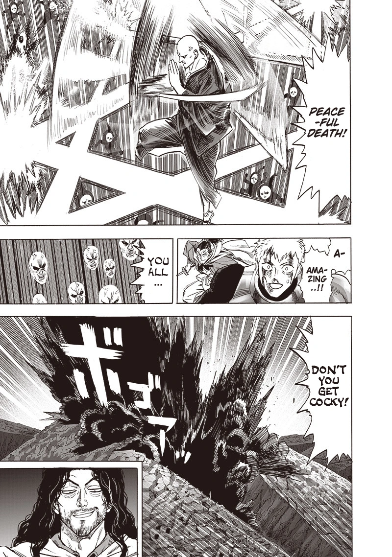 One Punch Man Manga Chapter 146 page 19 - Backup scene
