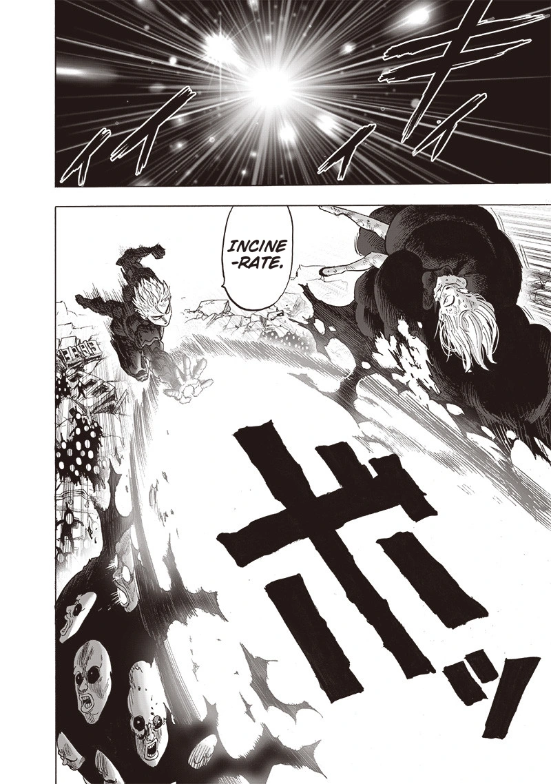 One Punch Man Manga Chapter 147 page 13 - Toxic Substance scene