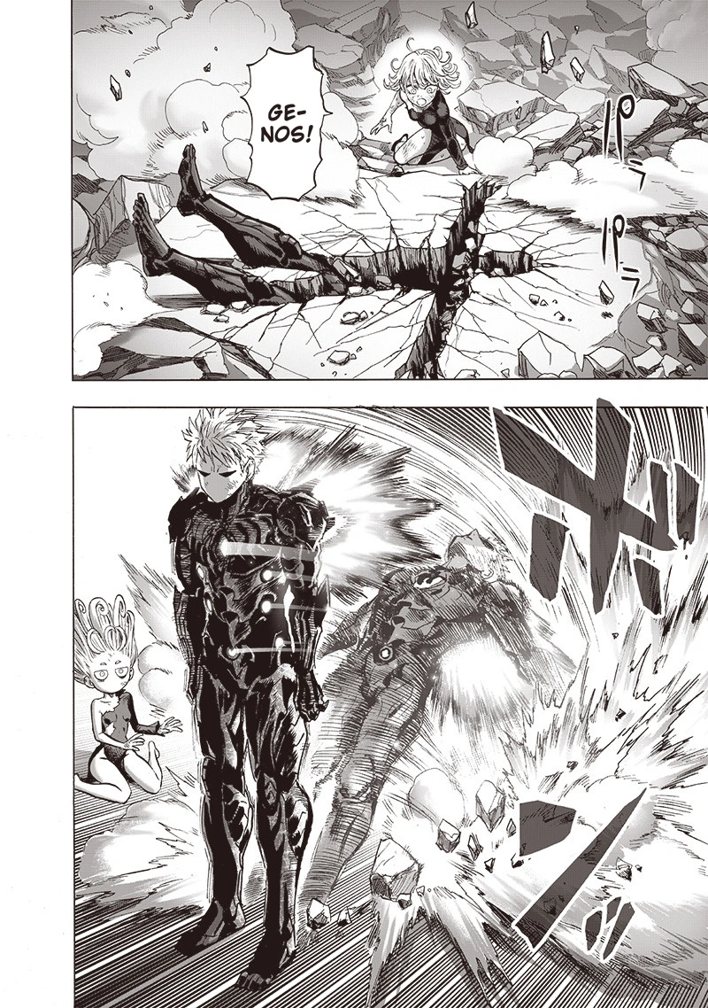 One Punch Man Manga Chapter 147 page 15 - Toxic Substance scene