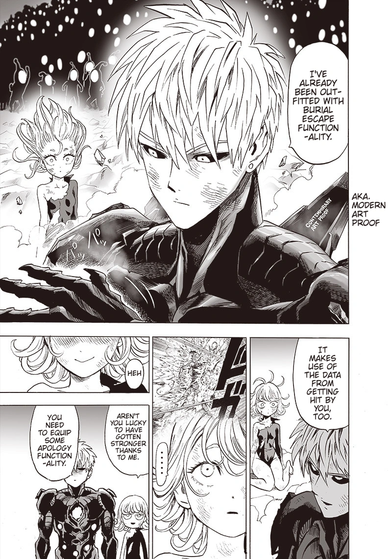 One Punch Man Manga Chapter 147 page 16 - Toxic Substance scene