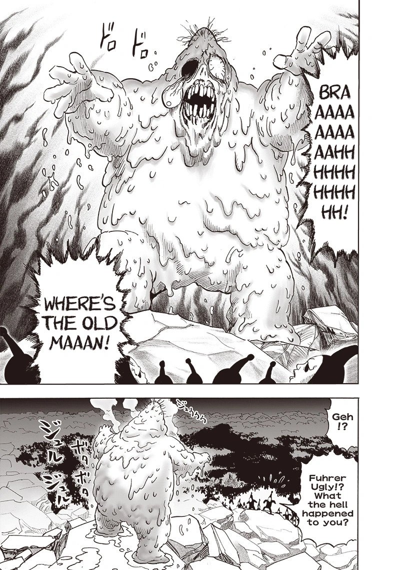 One Punch Man Manga Chapter 147 page 18 - Toxic Substance scene