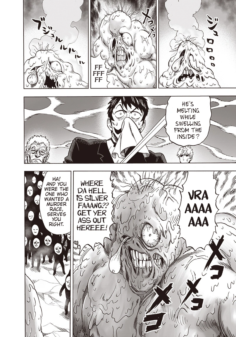 One Punch Man Manga Chapter 147 page 19 - Toxic Substance scene