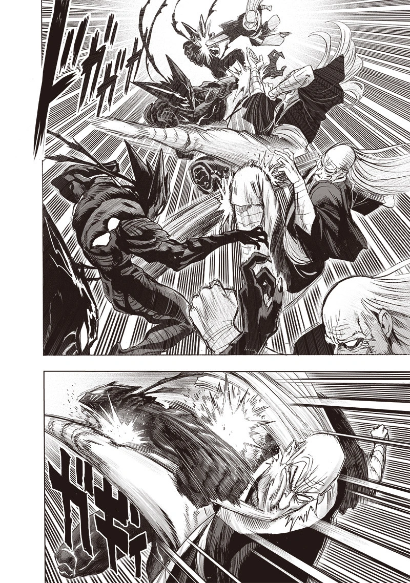One Punch Man Manga Chapter 147 page 29 - Toxic Substance scene