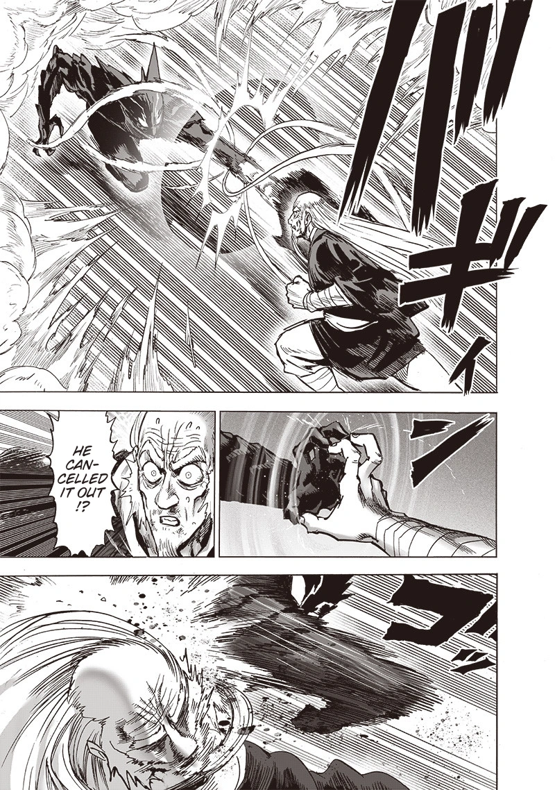 One Punch Man Manga Chapter 147 page 32 - Toxic Substance scene