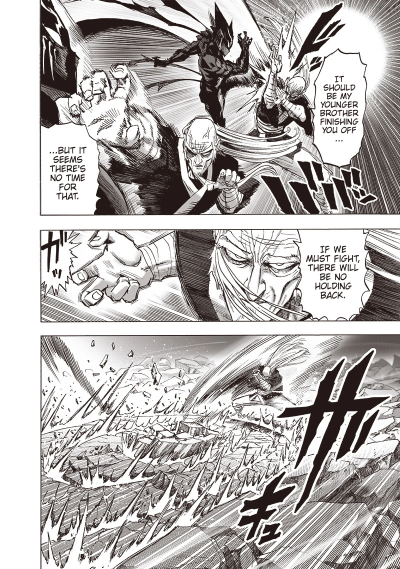 One Punch Man Manga Chapter 147 page 5 - Toxic Substance scene
