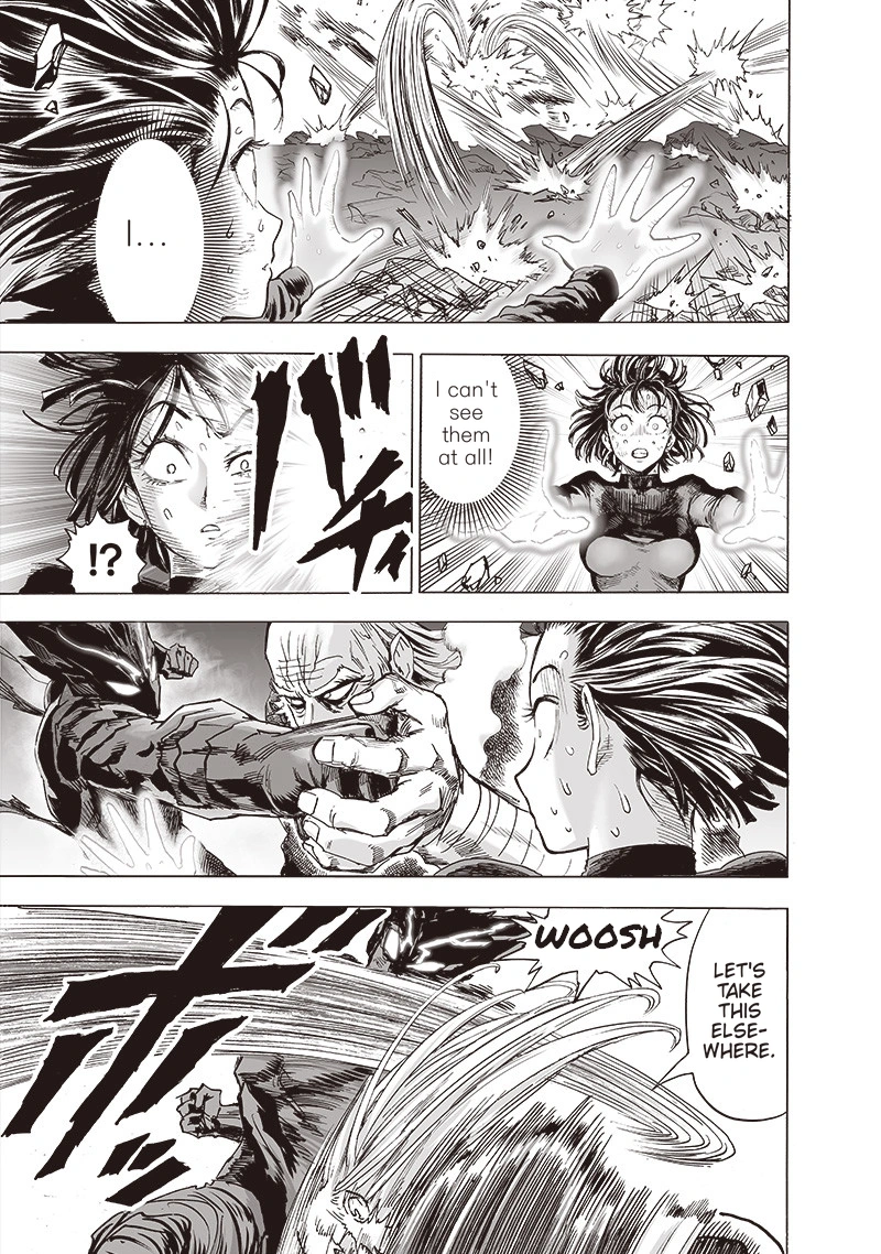 One Punch Man Manga Chapter 147 page 6 - Toxic Substance scene