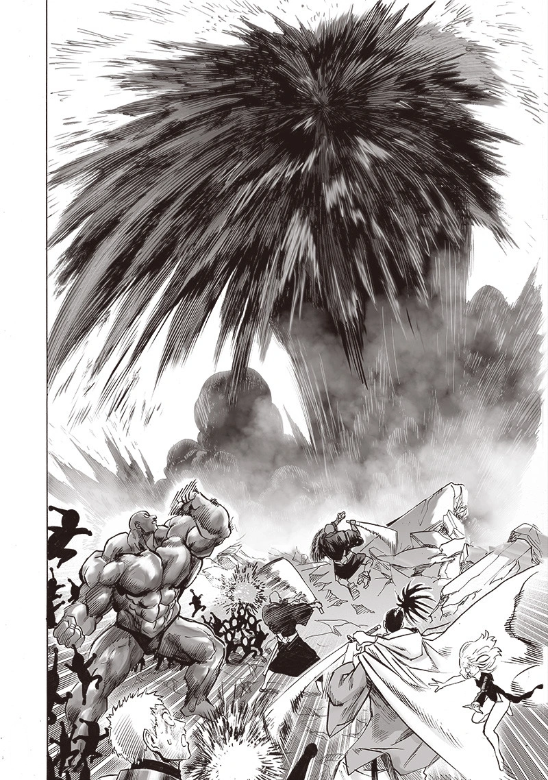 One Punch Man Manga Chapter 147 page 9 - Toxic Substance scene