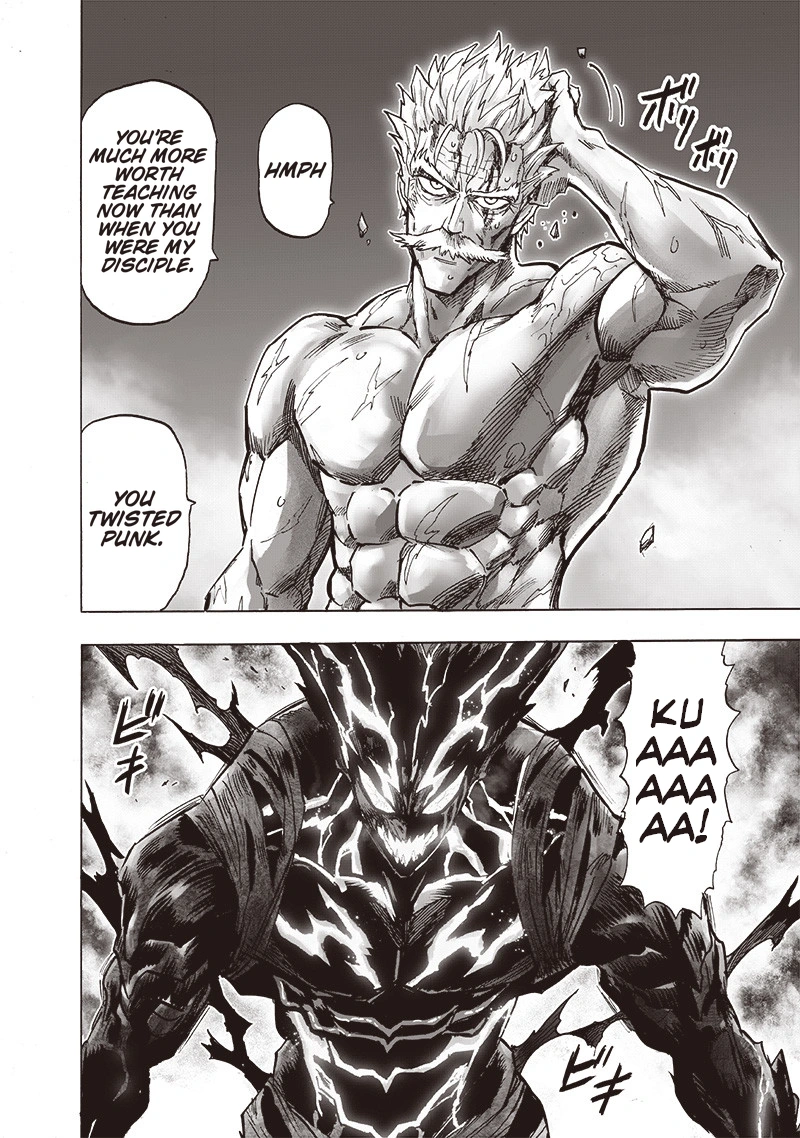 One Punch Man Manga Chapter 148 page 15 - The Line scene