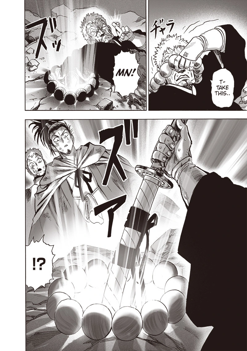 One Punch Man Manga Chapter 148 page 21 - The Line scene