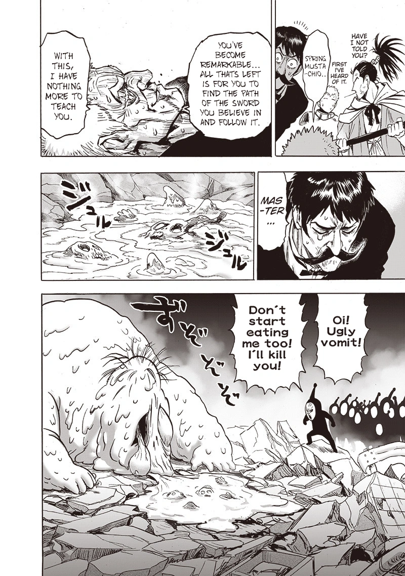 One Punch Man Manga Chapter 148 page 23 - The Line scene