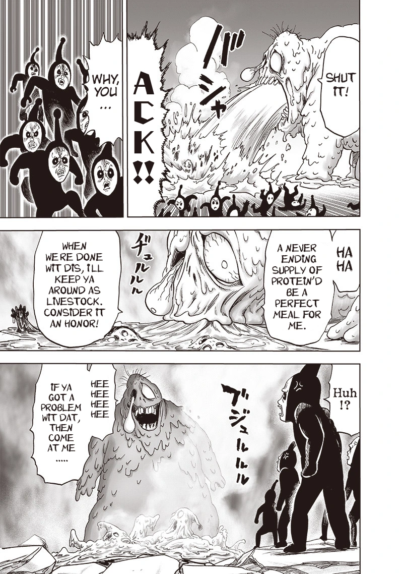 One Punch Man Manga Chapter 148 page 24 - The Line scene
