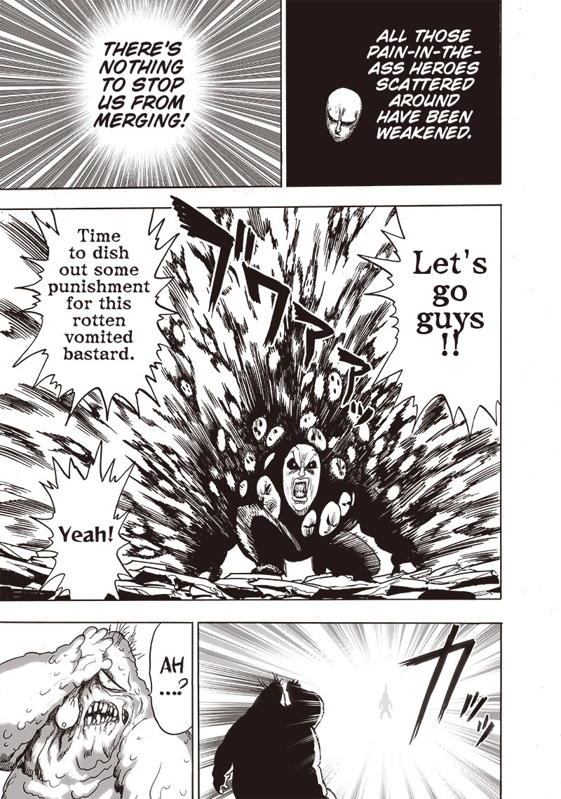 One Punch Man Manga Chapter 148 page 26 - The Line scene