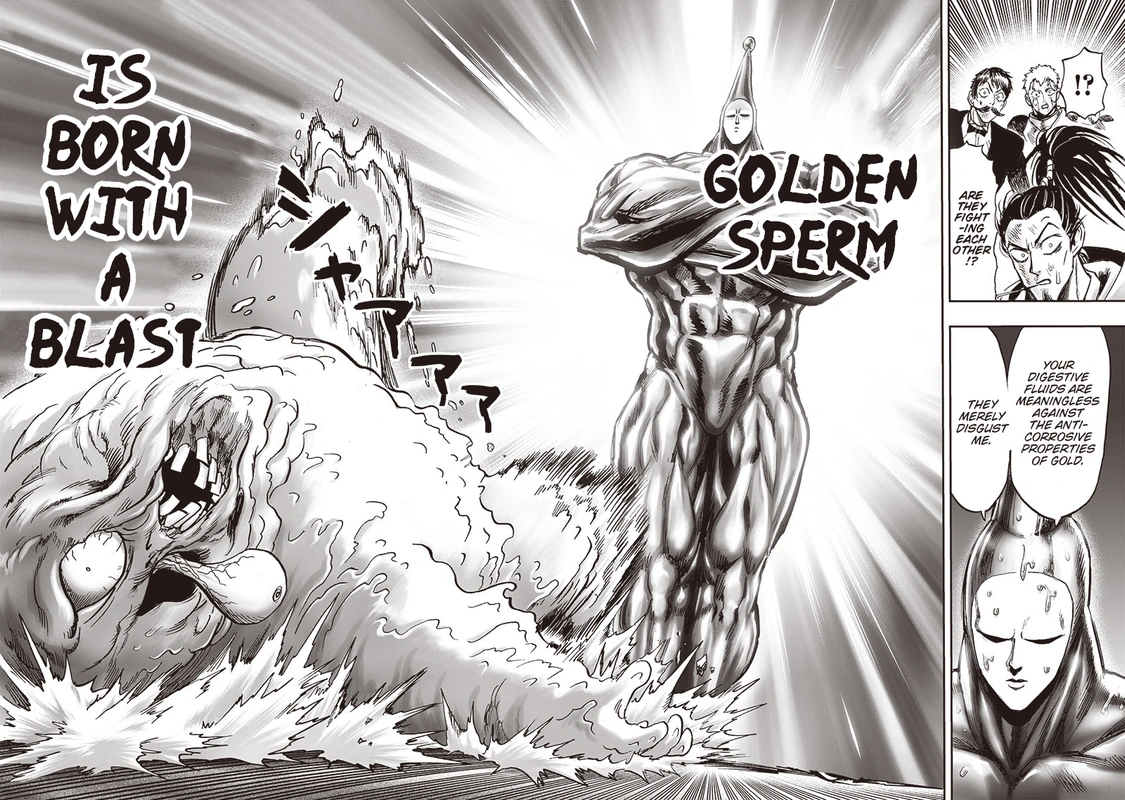 One Punch Man Manga Chapter 148 page 29 - The Line scene