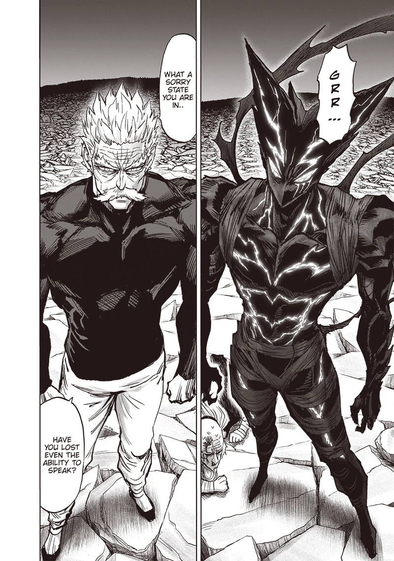 One Punch Man Manga Chapter 148 page 3 - The Line scene