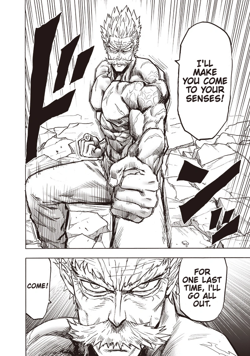One Punch Man Manga Chapter 148 page 5 - The Line scene