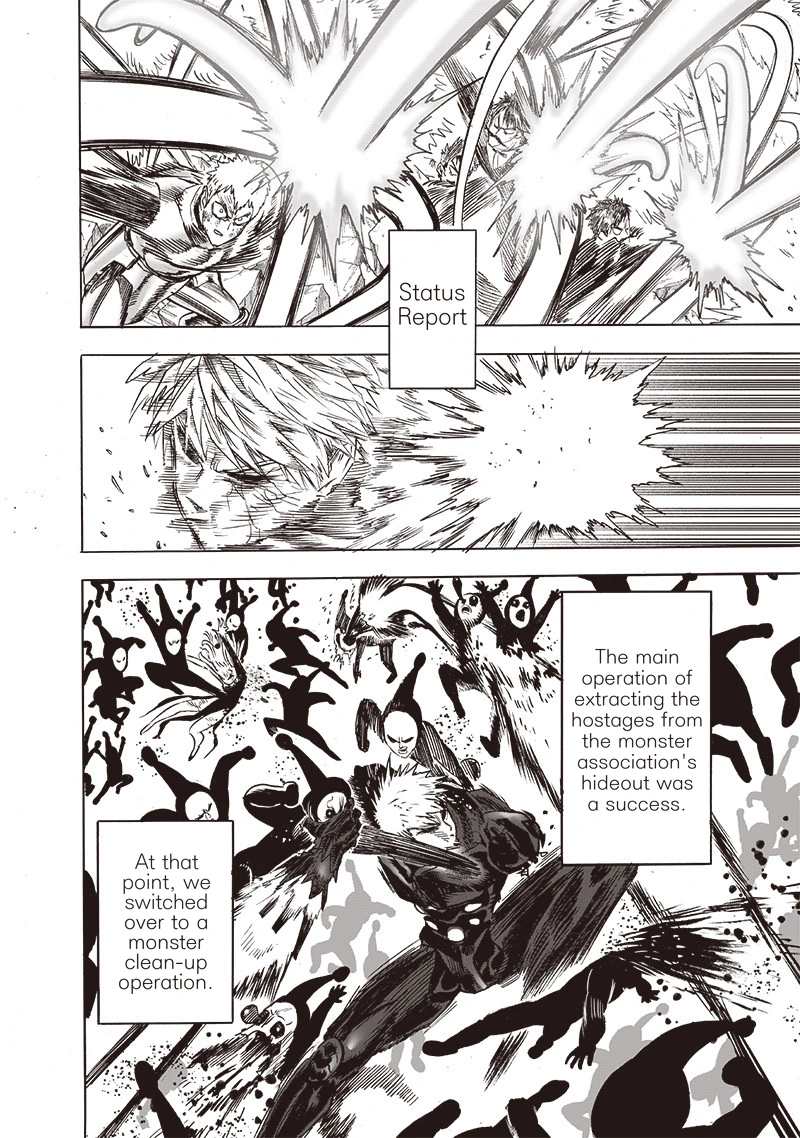 One Punch Man Manga Chapter 149 page 21 - Ambush scene