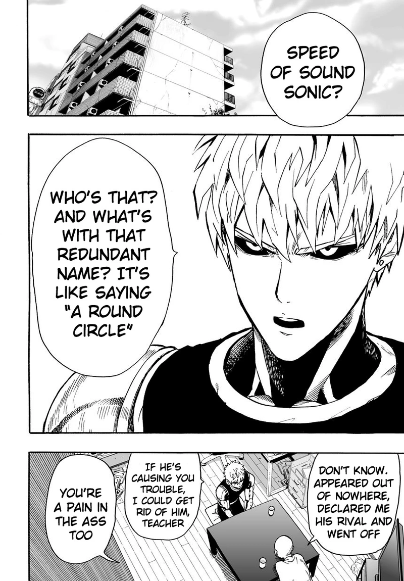 One Punch Man Manga Chapter 15 page 18 - Hobby and Work scene
