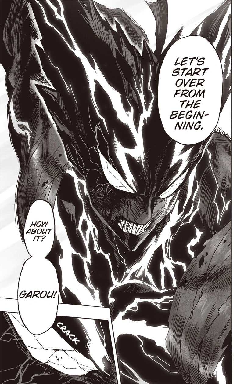 One Punch Man Manga Chapter 150 page 29 - Master and Disciple scene