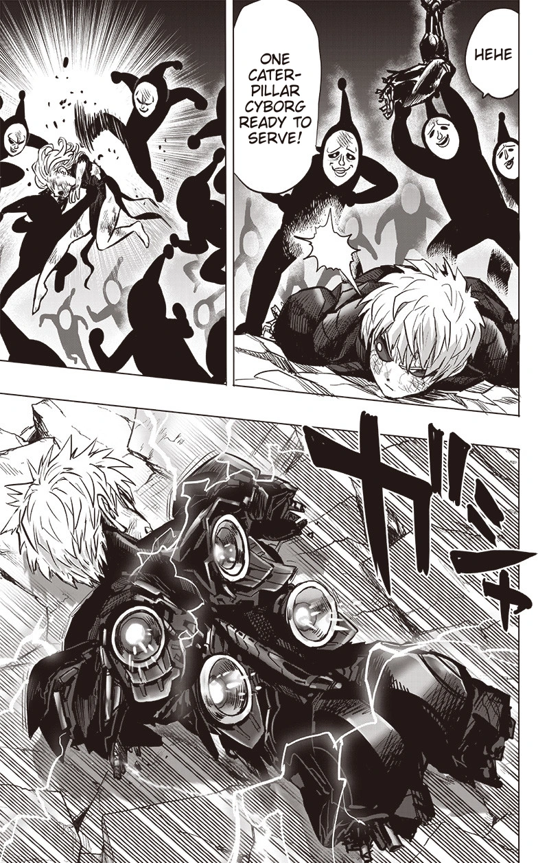 One Punch Man Manga Chapter 150 page 31 - Master and Disciple scene